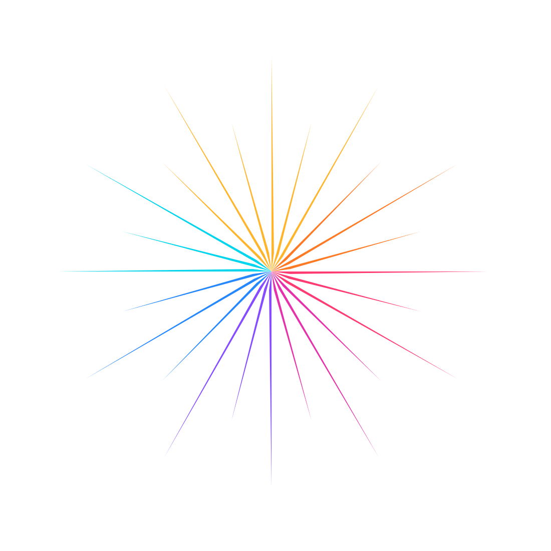 Festival starburst